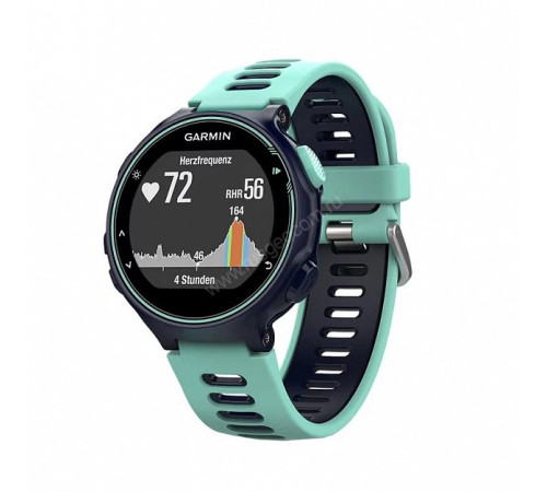 Беговые часы Garmin Forerunner 735XT темно-синие с голубым