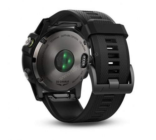 Авиационные часы Garmin D2 Charlie, Titanium Bezel with Titanium and Silicone Bands