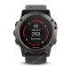 Часы с GPS Garmin Fenix 5S Sapphire серые с черным ремешком