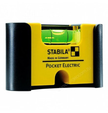 Строительный уровень Stabila Pocket Electric с чехлом на пояс