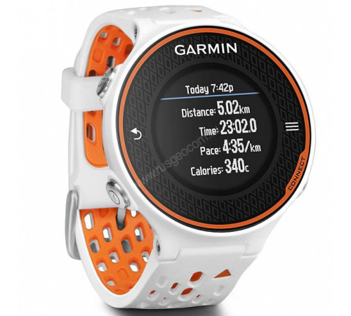 Беговые часы Garmin Forerunner 620 Orng/White, HRM-Run, Russia