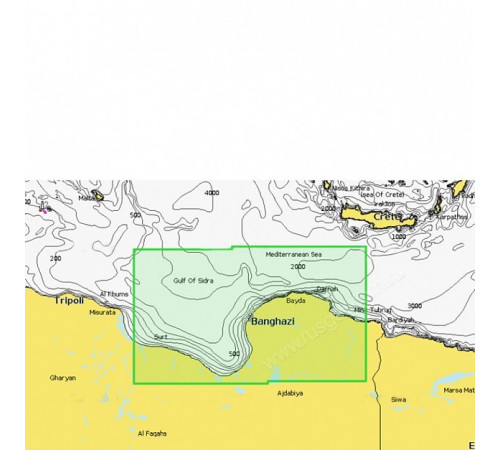 Карта Navionics 5G206S