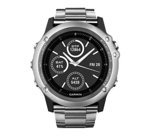Навигатор-часы Garmin Fenix 3 Sapphire с титановым браслетом