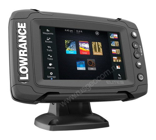 Эхолот-картплоттер Lowrance Elite-5Ti Mid/High/DownScan