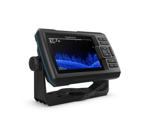 Эхолот Garmin Striker Plus 5cv с транцевым трансдьюсером