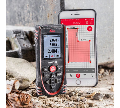 Лазерный дальномер Leica Disto X3