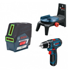 Лазерный уровень Bosch GCL 2-50 CG+RM 2+GSR12V (0.615.994.0L6)