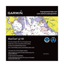 Карты глубин GARMIN Bluechart g2