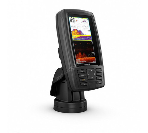 Картплоттер с эхолотом Garmin Echomap 42dv/cv CHIRP с датчиком