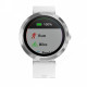 GPS-часы Garmin Vivoactive 3 серебристые с белым ремешком