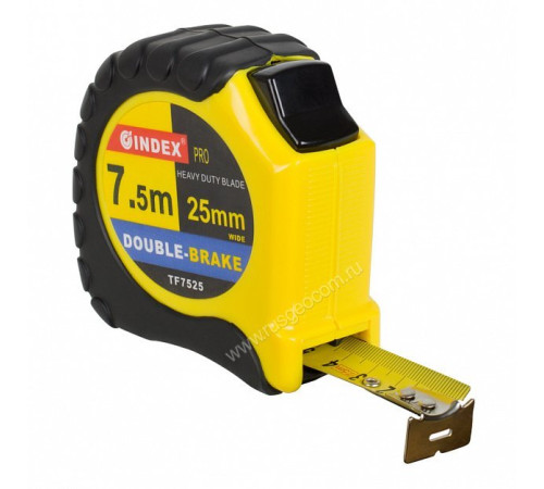 Рулетка стальная INDEX TF7525 (7,5 метров)