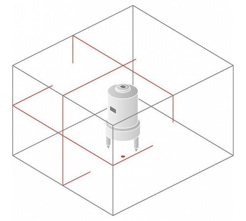 Лазерный нивелир Geo Fennel DuoCrossPointer3 HP