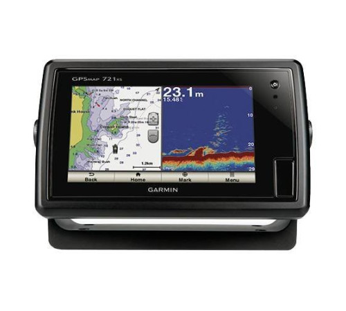 Картплоттер с эхолотом Garmin GPSMAP 721xs с трансдьюсером GT20-TM