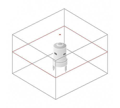 Лазерный нивелир NEDO PRIMUS2 HVA2N