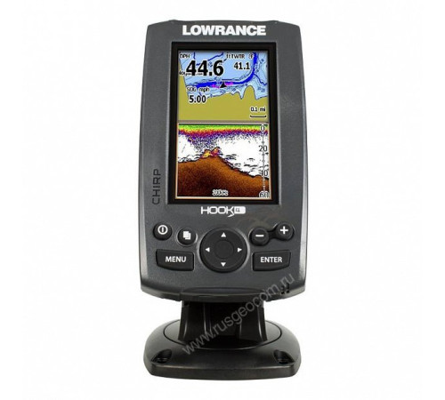 Картплоттер с эхолотом Lowrance HOOK-4 Mid/High/DownScan™