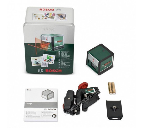Лазерный уровень BOSCH Quigo III с держателем MM2