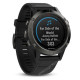 Часы с GPS Garmin Fenix 5 Sapphire с черным ремешком и HRM
