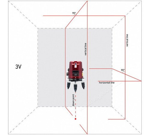 Лазерный уровень ADA 3D Liner 3V