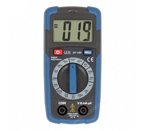 Малогабаритный мультиметр CEM DT-103