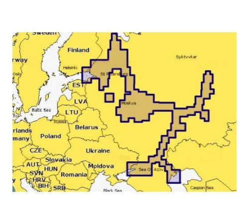 Карта Navionics 52XG