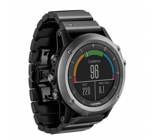 Часы с GPS Garmin Fenix 3 HR Sapphire с титановым браслетом