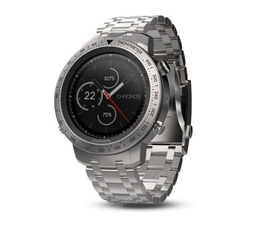Часы с GPS Garmin Fenix Chronos с металлическим браслетом