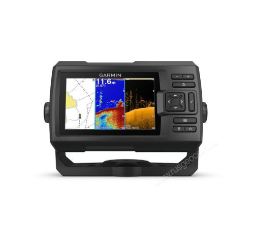 Эхолот Garmin Striker Plus 5cv с транцевым трансдьюсером