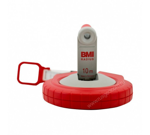 Измерительная рулетка BMI RADIUS 10M с фибергласовой лентой