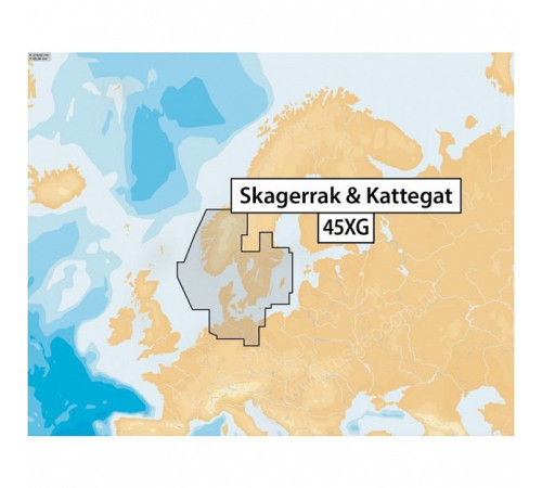 Карта Navionics 45XG