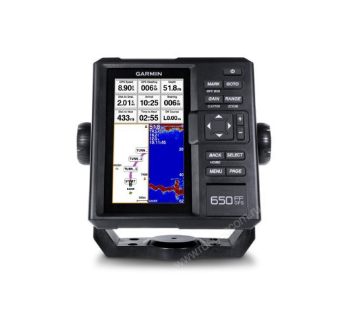 Эхолот Garmin FF 650 GPS с трансдьюсером GT20-TM
