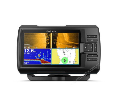 Эхолот Garmin Striker Plus 7sv с транцевым трансдьюсером