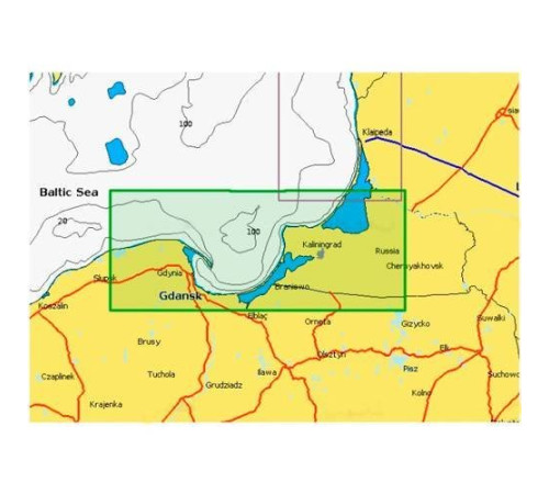 Карта Navionics 5G337S