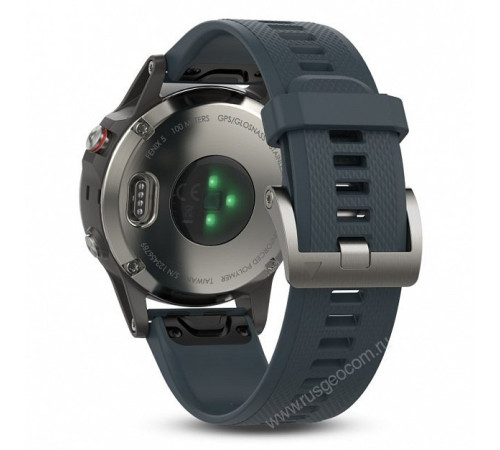 Часы с GPS Garmin Fenix 5 с синим ремешком