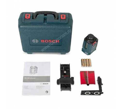 Лазерный нивелир Bosch GLL 2-20 + BM-3 + Кейс (0.601.063.J00)
