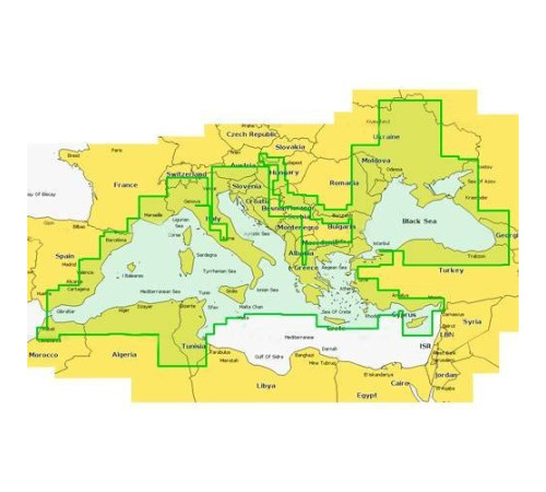 Карта Navionics 43XG