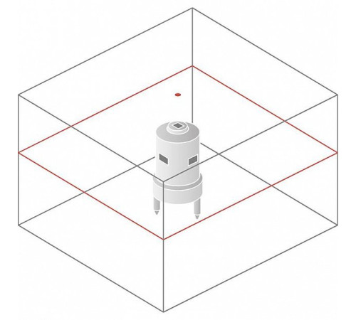 Лазерный нивелир Leica Rugby 55 Rod Eye basic