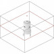 Лазерный уровень Leica Rugby 55 Wall mount