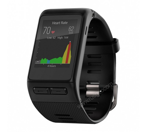 Смарт-часы Garmin Vivoactive HR черные