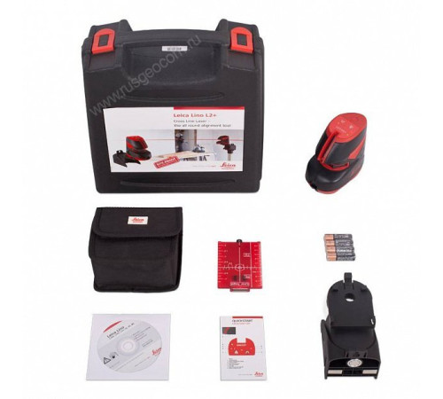 Лазерный нивелир Leica Lino L2+