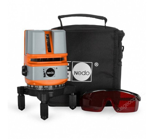 Лазерный нивелир NEDO X-Liner4