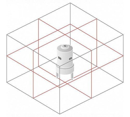 Лазерный уровень Bosch GLL 3-80 P + BM1 + L-Boxx (0.601.063.309)