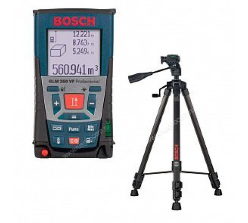 Лазерный дальномер Bosch GLM 250 VF + BT 150 (0.615.994.02J)