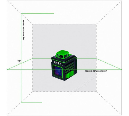 Лазерный уровень ADA Cube 360 Green Ultimate Edition