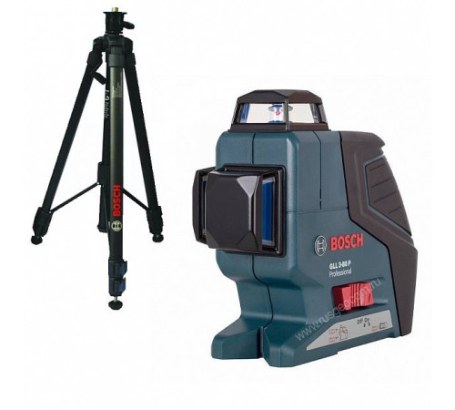 Лазерный уровень Bosch GLL 3-80P + BT150 (0.601.063.306)