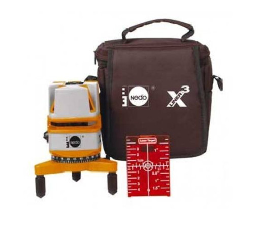 Лазерный нивелир NEDO X-Liner3