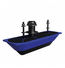 Lowrance StructureScan 3D Transducer Stainless Steel Thru-Hull Single