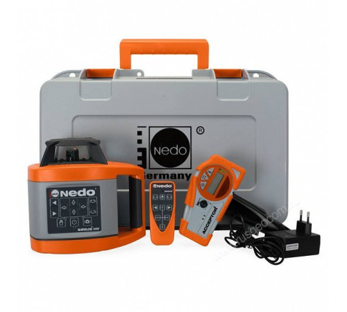 Лазерный нивелир NEDO SIRIUS1 HV + ACCEPTOR1