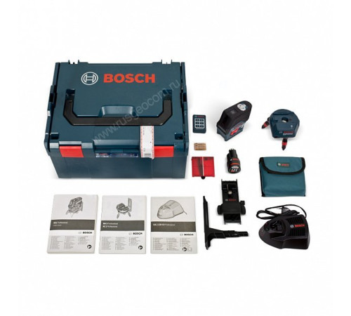 Лазерный уровень Bosch GCL 2-50 C+RM3+BM 3 clip RC-2 L-Boxx (0.601.066.G04)