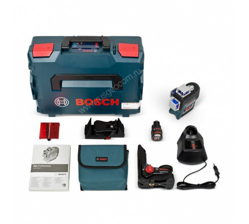 Лазерный уровень GLL 3-80 C + BM 1 (12 V) + L-Boxx ( 0.601.063.R02)