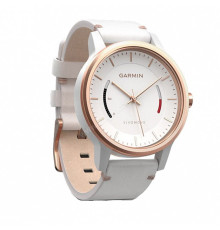 Смарт-часы Garmin Vivomove Classic, розово-золотистые, кожаный ремешок